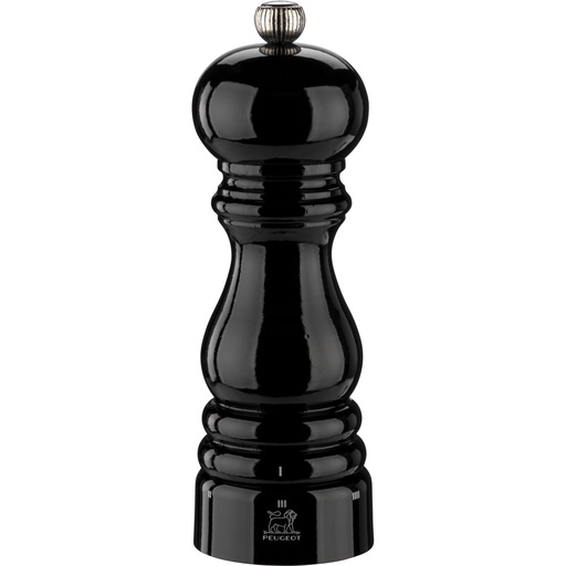 [886636] Peugeot Paris pepper mill 18 cm beech wood black lacquered