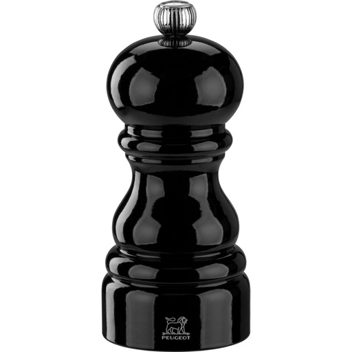 [886643] Peugeot Paris salt mill 12 cm beech wood black lacquered