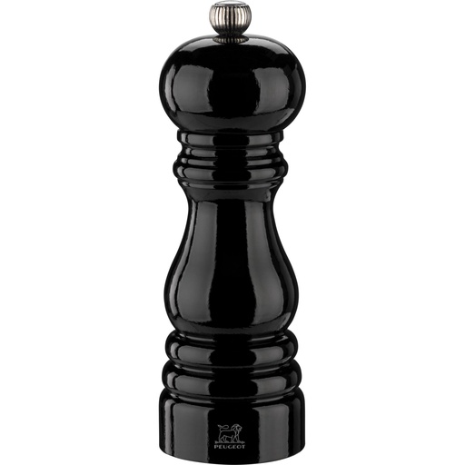 [886650] Peugeot Paris salt mill 18 cm beech wood black lacquered
