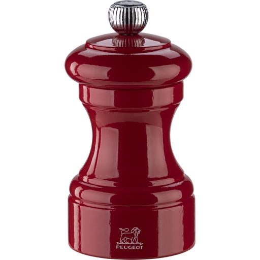 [886888] Peugeot Bistro pepper mill 10 cm passion red lacquered wood