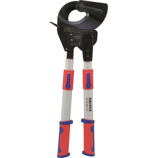 [604984] KNIPEX Cable Cutter (Ratchet Action)