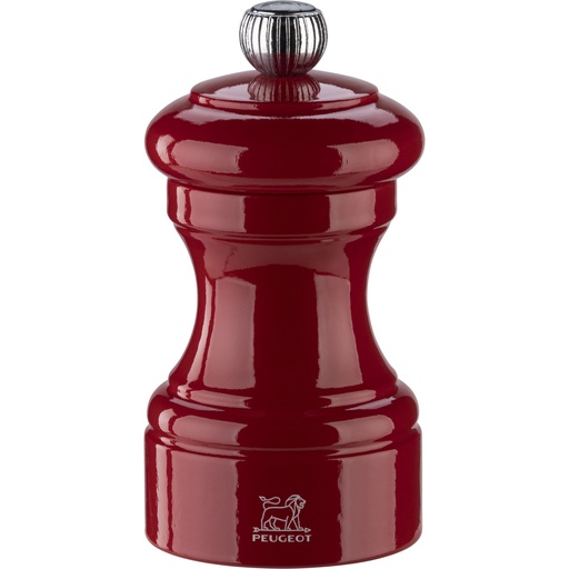 [886937] Peugeot Bistro salt mill 10 cm passion red lacquered wood