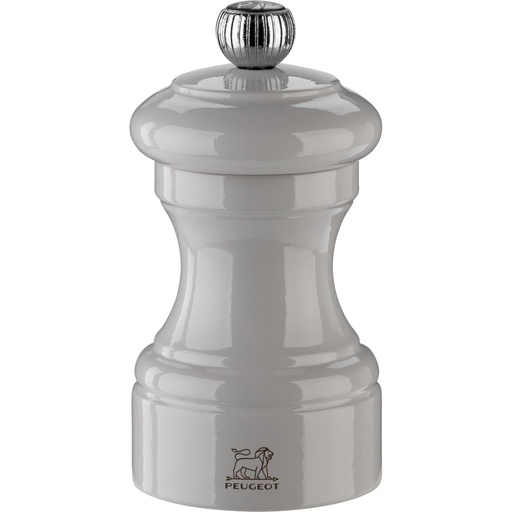 [887000] Peugeot Bistro pepper mill 10 cm pearl grey painted wood