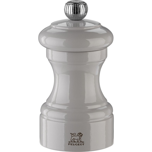 [887042] Peugeot Bistro salt mill 10 cm pearl grey painted wood