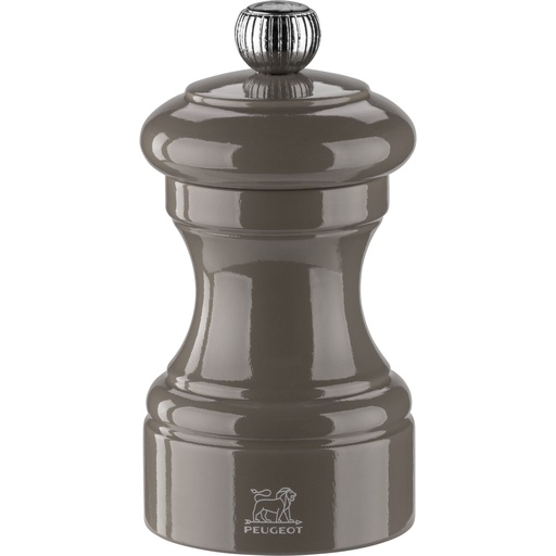 [887049] Peugeot Bistro salt mill 10 cm taupe grey painted wood