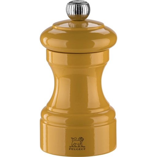 [887063] Peugeot Bistrorama salt mill 10 cm yellow safron painted wood