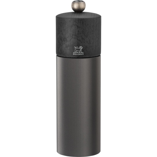 [887091] Peugeot Line wood/aluminium pepper mill 18 cm graphite