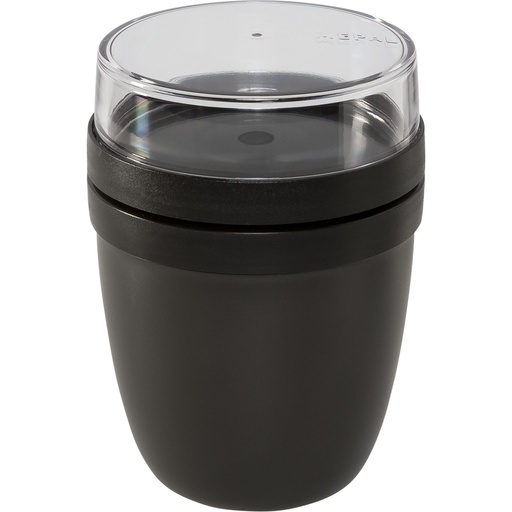 [173065] Mepal Lunchpot Ellipse, Nordic Black 500+200ml