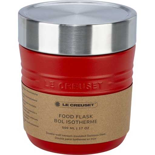 [200645] Le Creuset Thermobehälter On The Go Kirschrot 500 ml