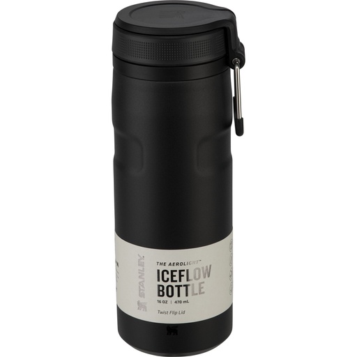 [174283] Stanley Iceflow Bottle Twist Flip 0,47 L Black 2.0