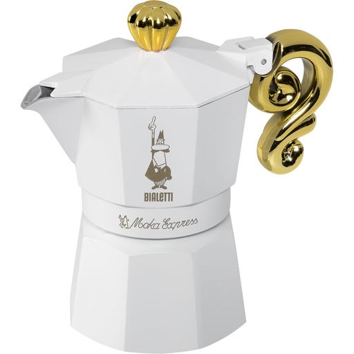 [186253] Bialetti Moka Express 3TZ Pure Gold
