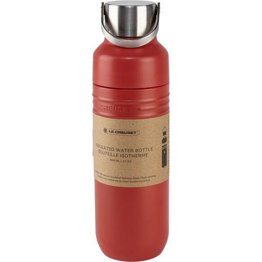[190831] Le Creuset Trinkflasche On The Go rot 500 ml