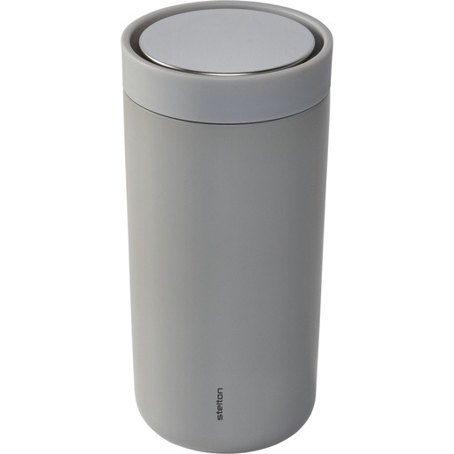 [708668] Stelton To Go Click Thermal Mug 0,4 l            soft light grey