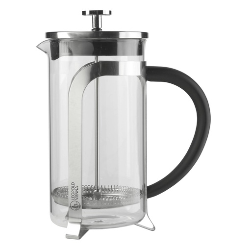 [303053] Leopold Vienna Coffee Maker   1l Glass/Stainless Steel    LV01533