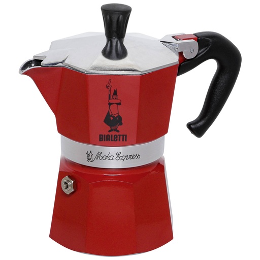 [505745] Bialetti Moka Express 3TZ rossa