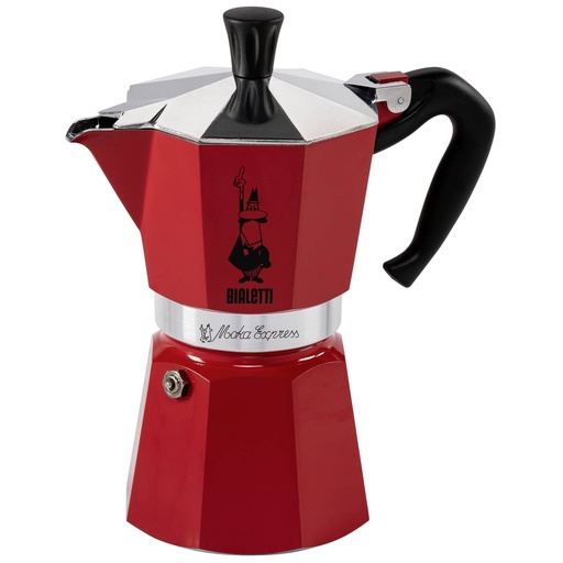 [505752] Bialetti Moka Express 6TZ rossa