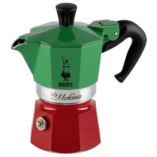 [505969] Bialetti La Mokina Italia Tricolore