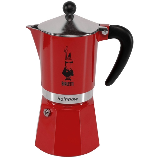[552260] Bialetti RAINBOW 6TZ red
