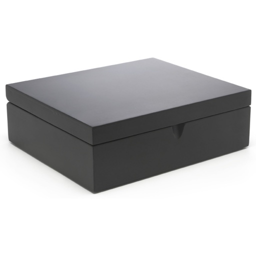 [656154] Bredemeijer Tea Bag Box with 6 Compartments, black 184006