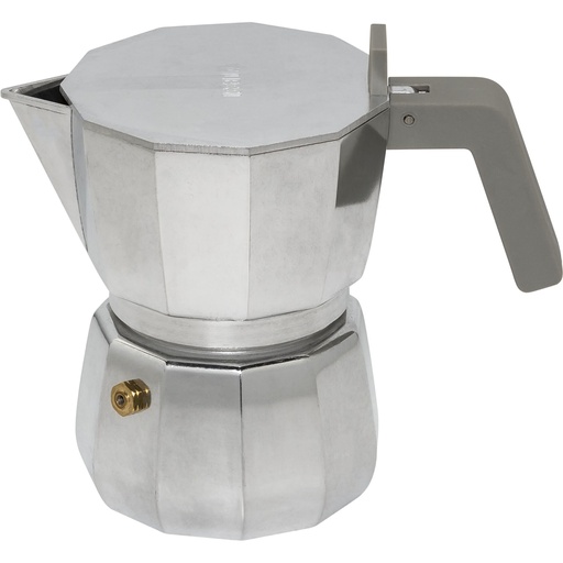 [893839] Alessi Espresso Coffee Maker Moka DC06/3 silver