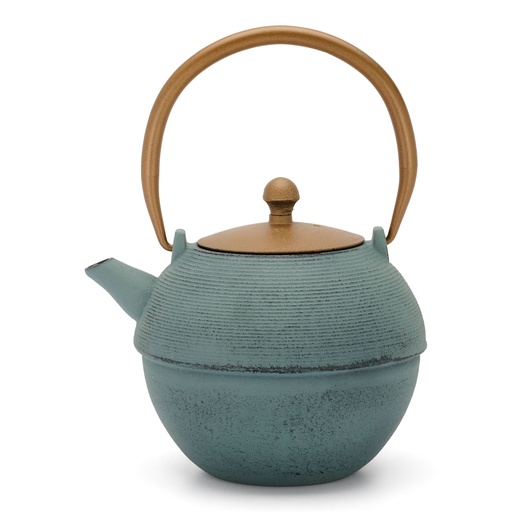 [116820] Bredemeijer Teapot Sakura 1,2l Cast Iron blue 153040