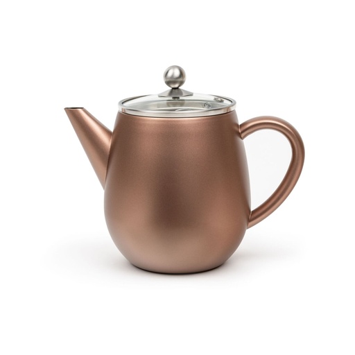[137981] Bredemeijer Teapot Eva 1,1l rust brown                111019