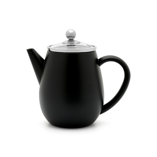 [137988] Bredemeijer Teapot Eva 0,5l matt black 111021