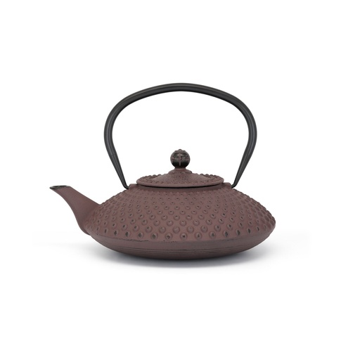 [151708] Bredemeijer Teapot Xilin 1,25l Cast Iron aubergine 153091