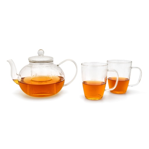 [152450] Bredemeijer Tea Set 1,0l incl. 2 single walled Glasses 235004