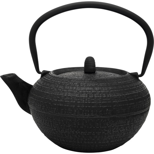 [618620] Bredemeijer Teapot Tibet 1,2l Cast Iron black 153012