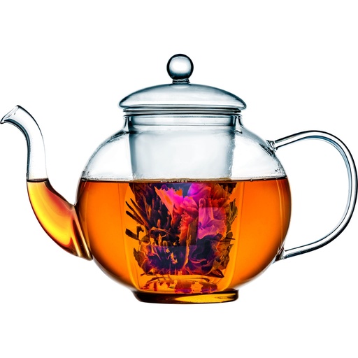 [656084] Bredemeijer Teapot Verona 1,5l Glass incl. Tea Filter 1466