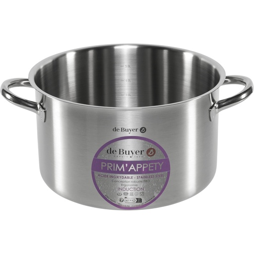 [141719] De Buyer PRIM APPETY Cooking Pot IND. 24cm