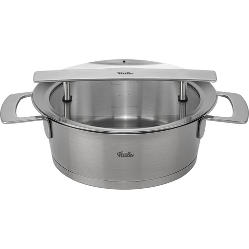 [186414] Fissler Phi Collection Braten- topf mit Glasdeckel 20 cm, 2,3L