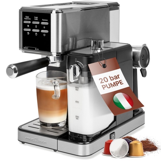 [116008] Proficook PC-ES-KA 1266 Siebträger und Kapsel