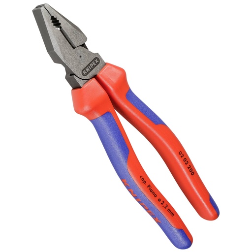 [437103] KNIPEX High Leverage Combination Pliers atramentized pol.  200 mm