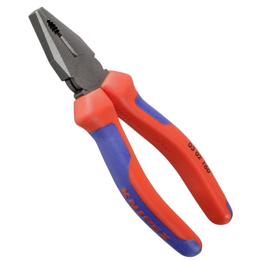 [437110] KNIPEX Combination Pliers atramentized polished 160 mm