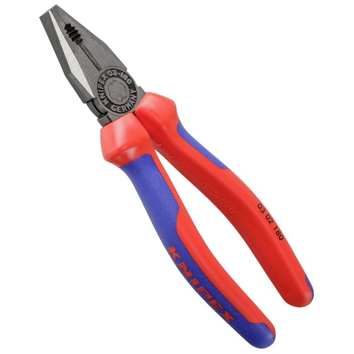 [437117] KNIPEX Combination Pliers black atramentized polished 180 mm