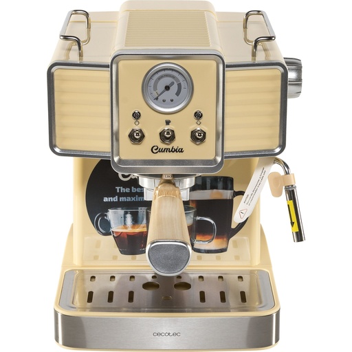 [196753] CECOTEC Power Espresso 20 Tradizionale Light Yellow