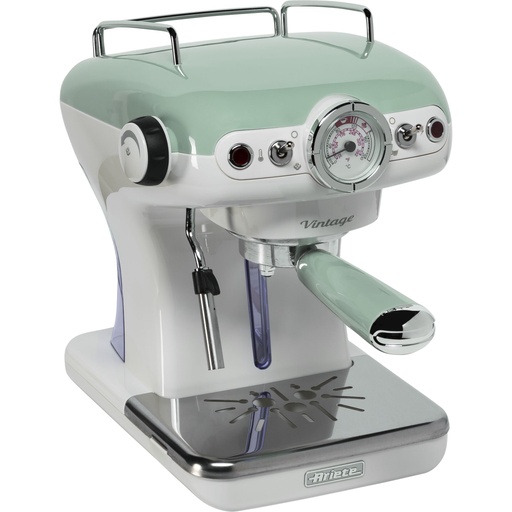 [621357] Ariete Vintage Espresso Machine, green