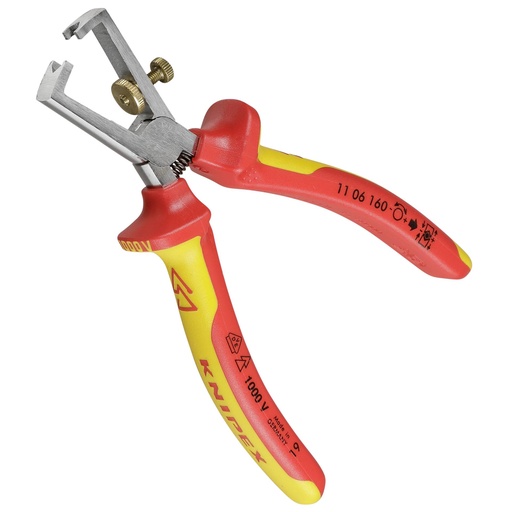 [437145] KNIPEX Insulation Stripper 160 mm
