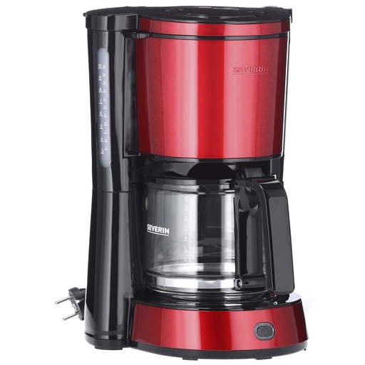 [786662] Severin KA 4817 Filter Coffee Maker red