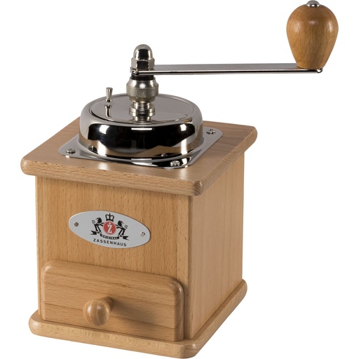 [629008] Zassenhaus Coffee Mill Brasilia beech wood nature