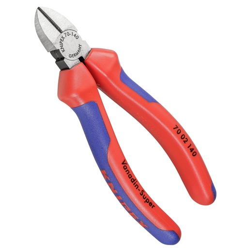 [437264] KNIPEX Diagonal Cutter black atramentized polished 140 mm