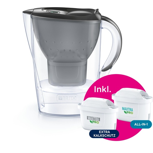 [134040] Brita Marella graphite incl. incl. 1x ALL-in-1, 1x extra lime
