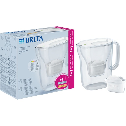 [152618] Brita Style Essential weiß inkl. 1xMXPRO PP & 1xMXPRO EK