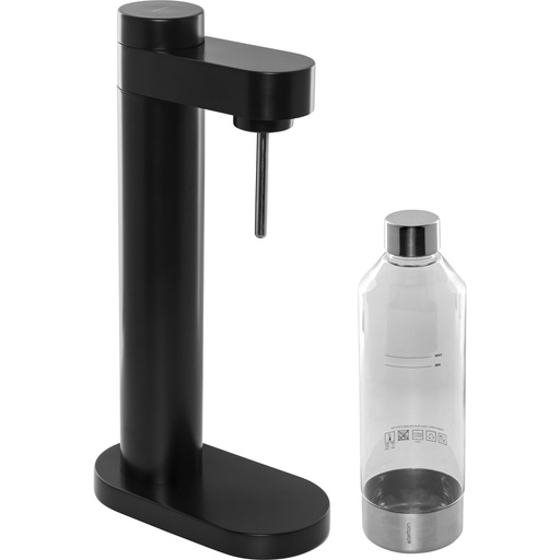 [786046] Stelton Brus Carbonator black metallic