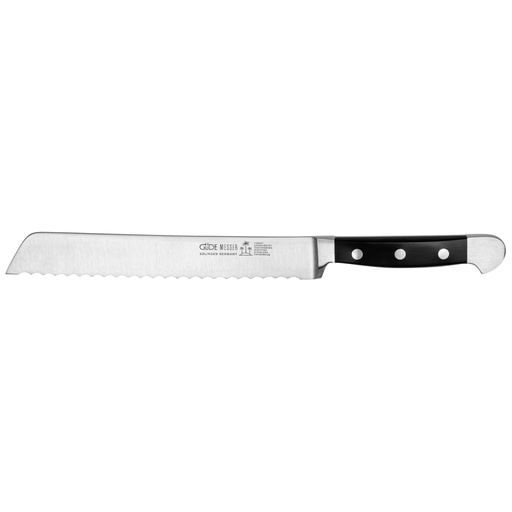 [543265] Güde Alpha bread knife 21 cm POM black 1430/21