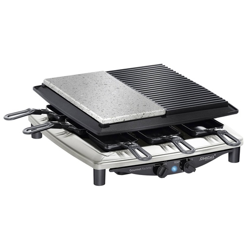 [526780] Steba RC 4 plus deluxe chrome Raclette