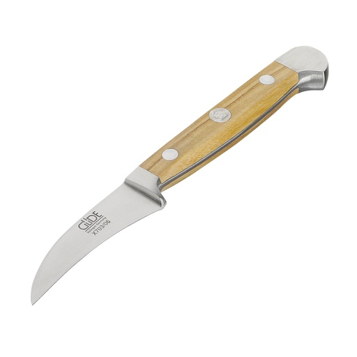 [580820] Güde Alpha peeling knife 6 cm Olive Wood