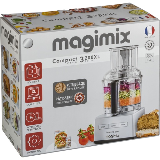 [154991] Magimix Compact C.S. 3200 XL Chrome matt